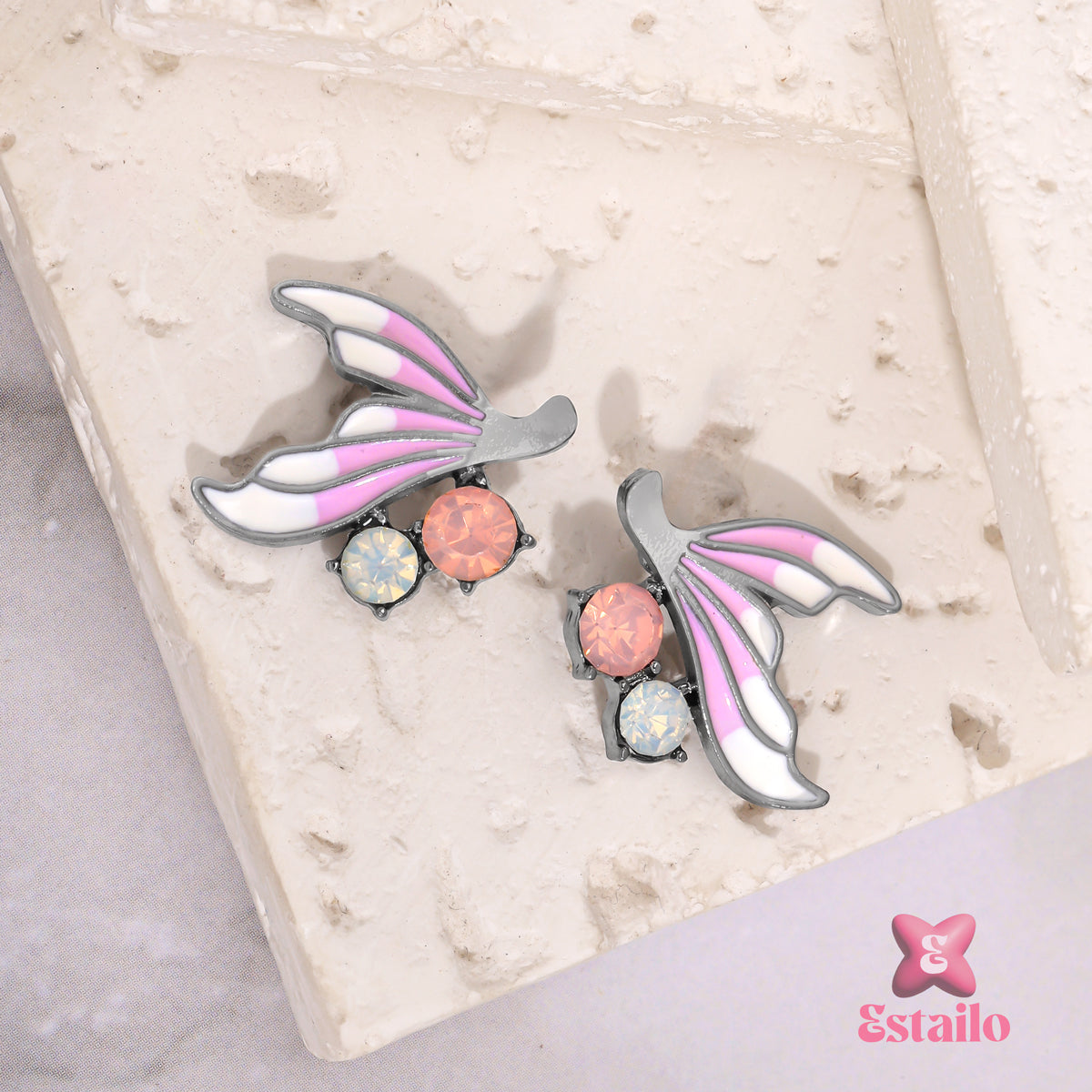 Siren Tail Studs Earrings