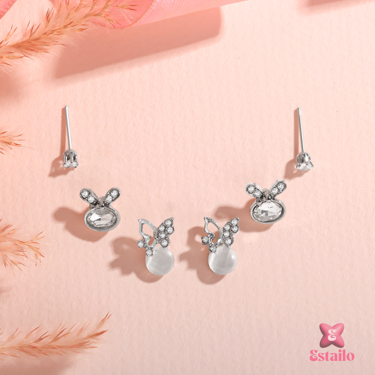 Bunny & Belle Studs Earrings