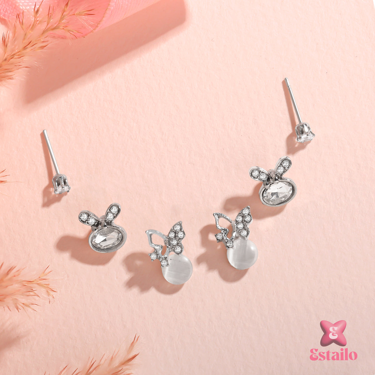 Bunny & Belle Studs Earrings