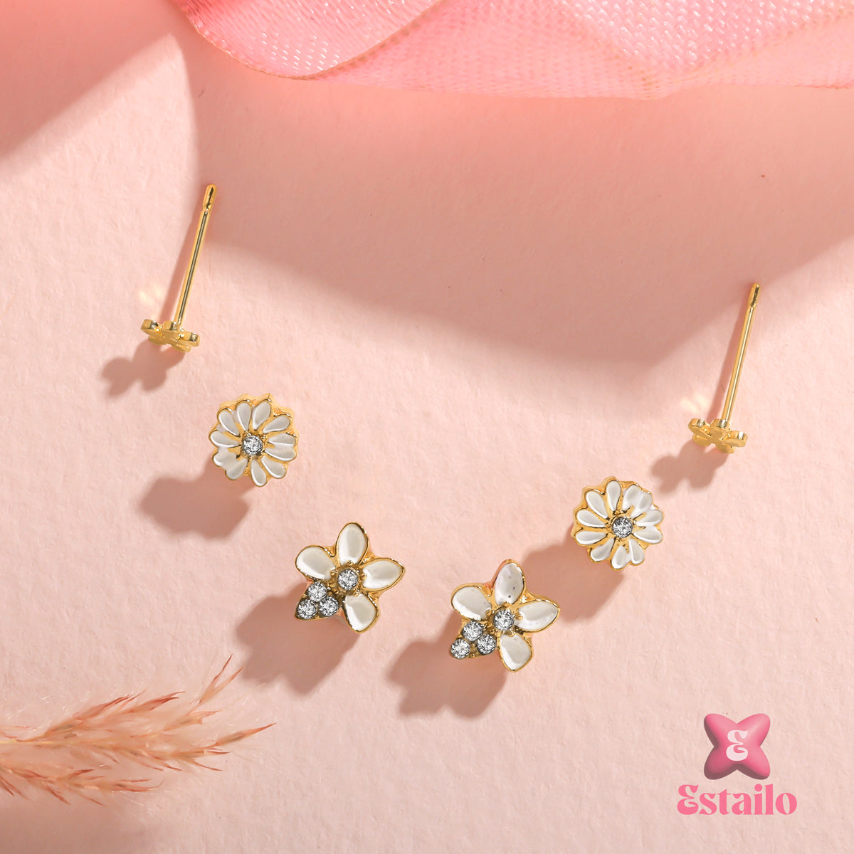 Petal & Sparkle Earrings