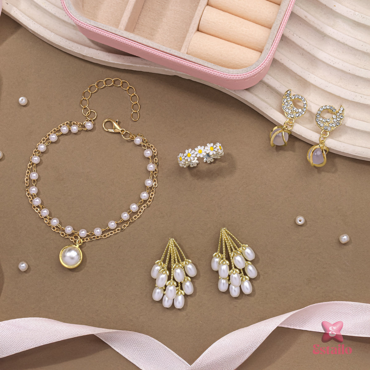 Gilded Pearl Grace Gift Hamper Combo