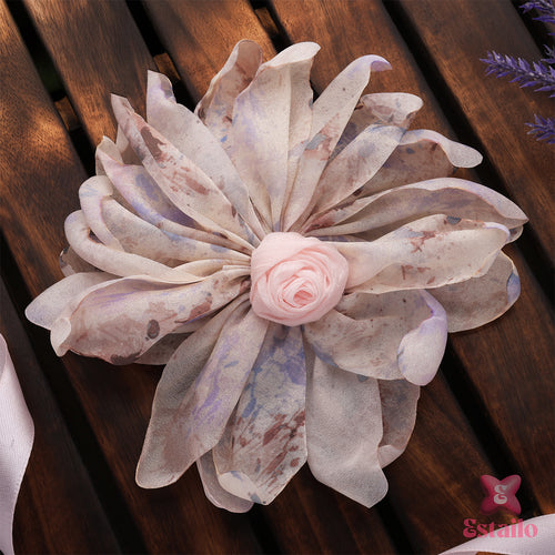 Pastel Whimsy Flower Hair Clip