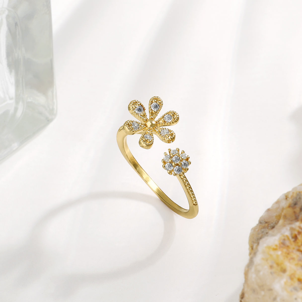 Floral Glam Ring