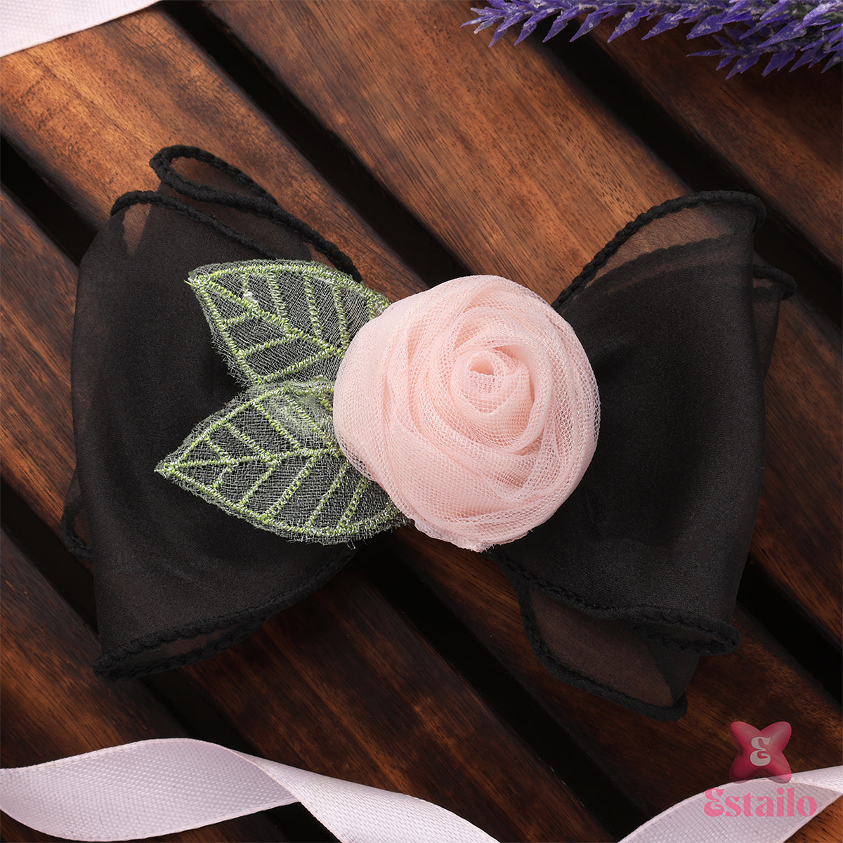 Eclipse Rose Charm Bow
