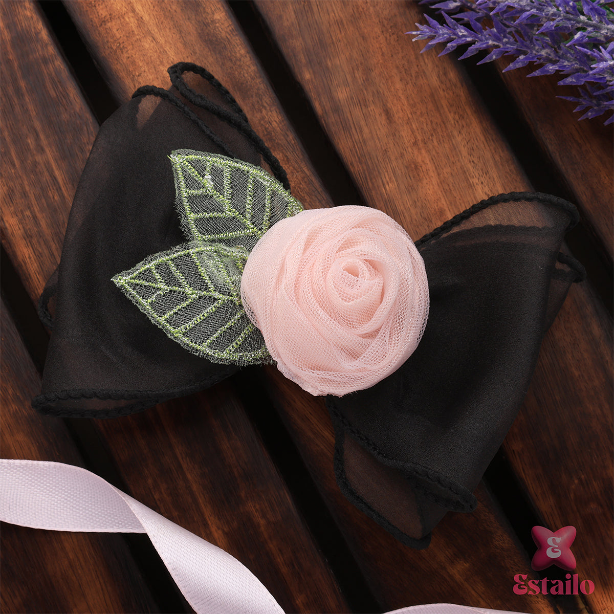 Eclipse Rose Charm Bow