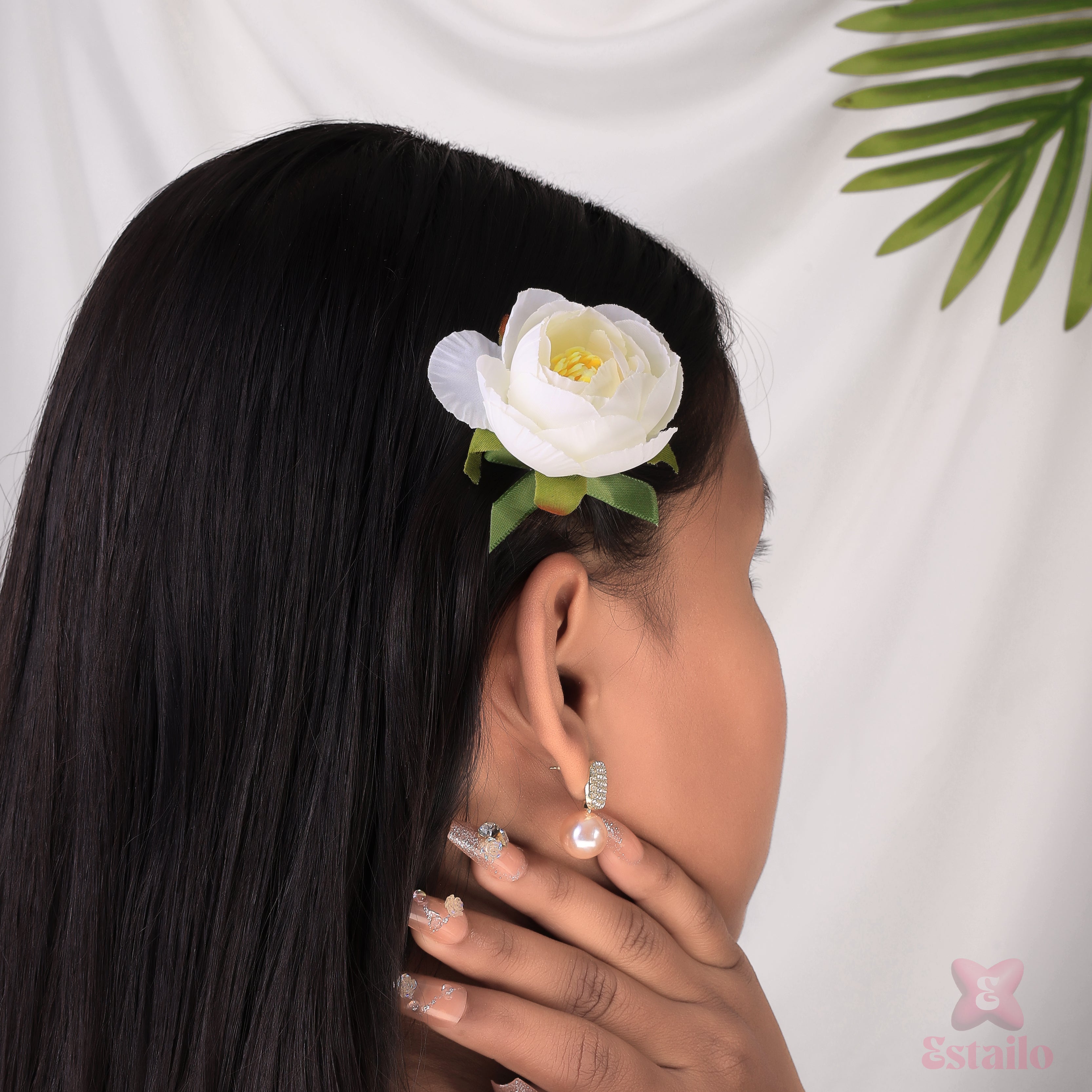 Sweet Blush Bloom Clip