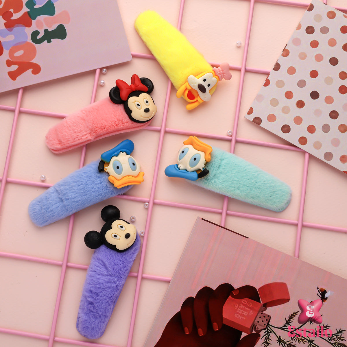 Fuzzy Friends Hair Clips