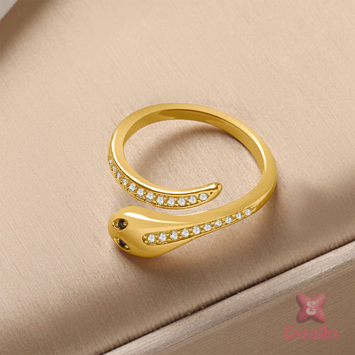 Coiled Radiance Ring