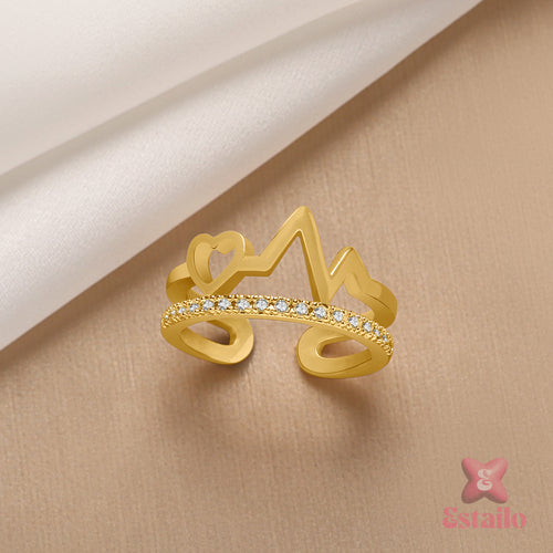 Heartbeat Rhythm Ring