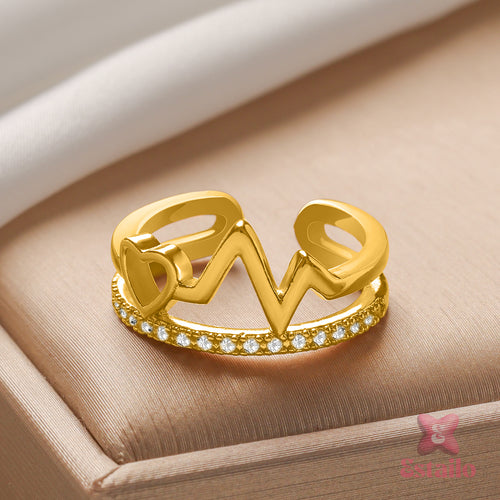 Heartbeat Rhythm Ring