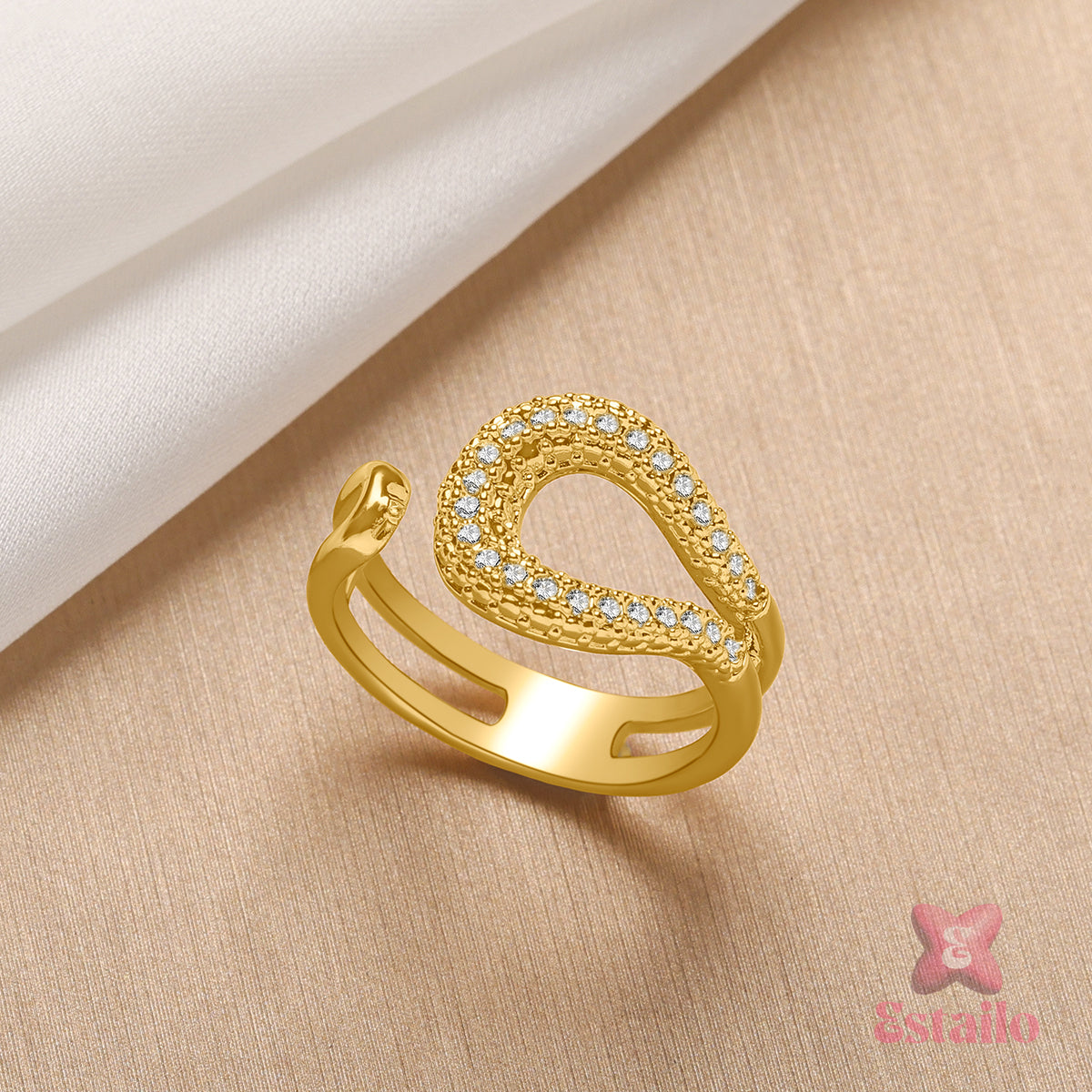Golden Embrace Ring