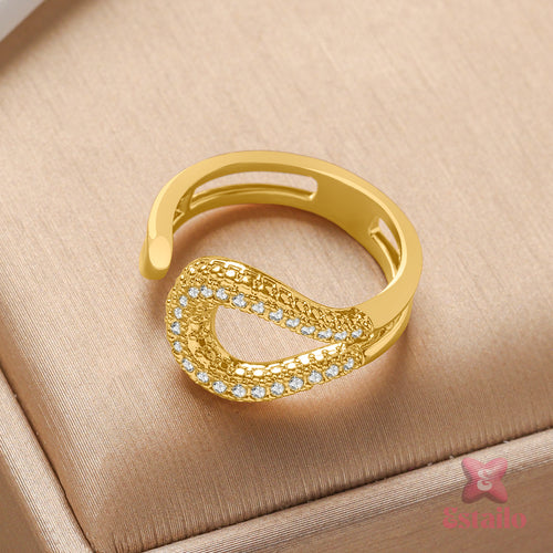 Golden Embrace Ring