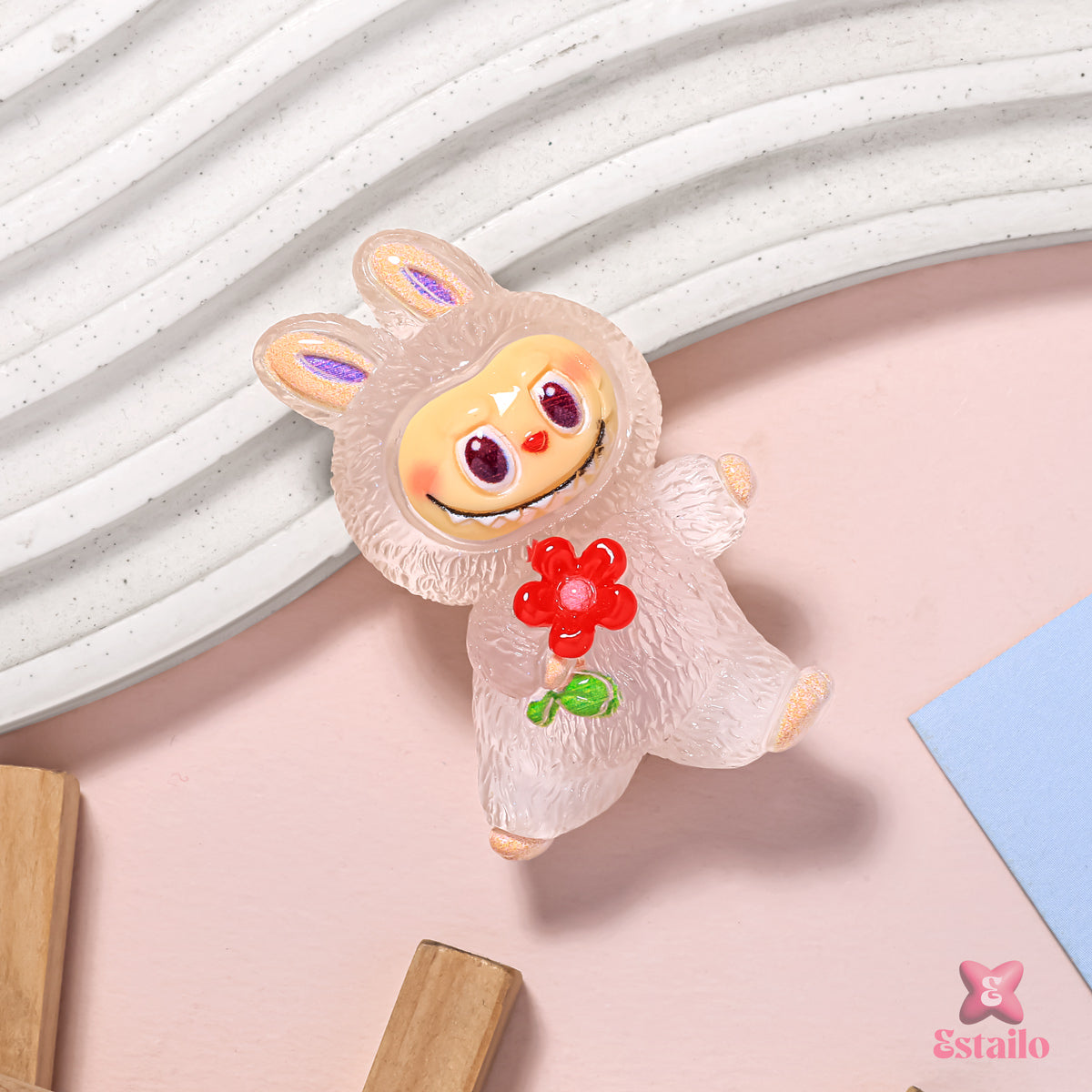 Red Rose Hair Clip
