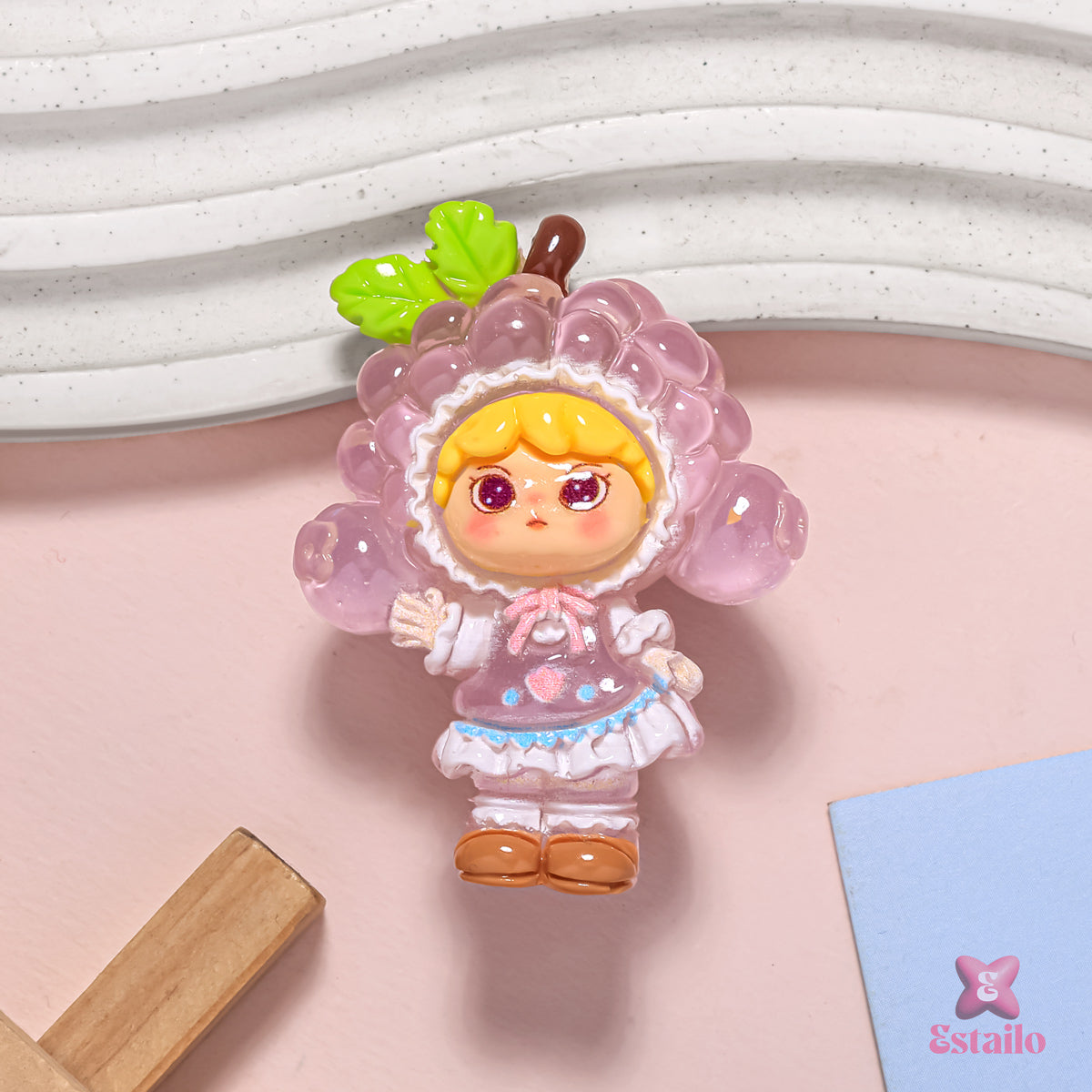 Grape Nanci Hair Clip