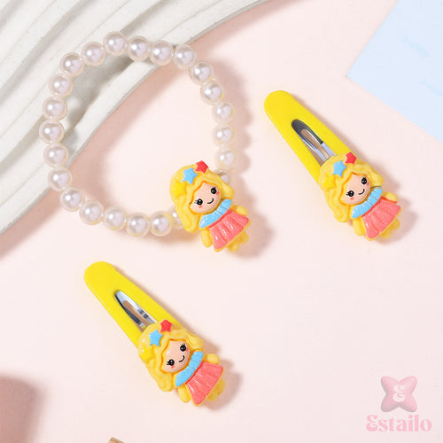 Sunny Princess Pearl Hair Set