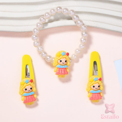 Sunny Princess Pearl Hair Set