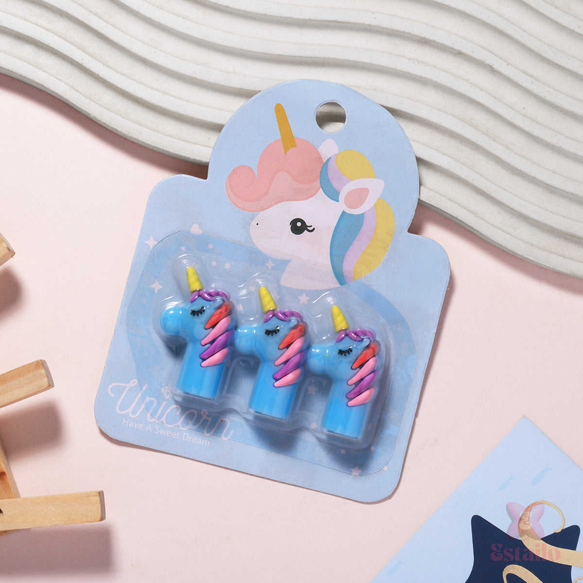 Rainbow Unicorn Pencil Top(random colour)