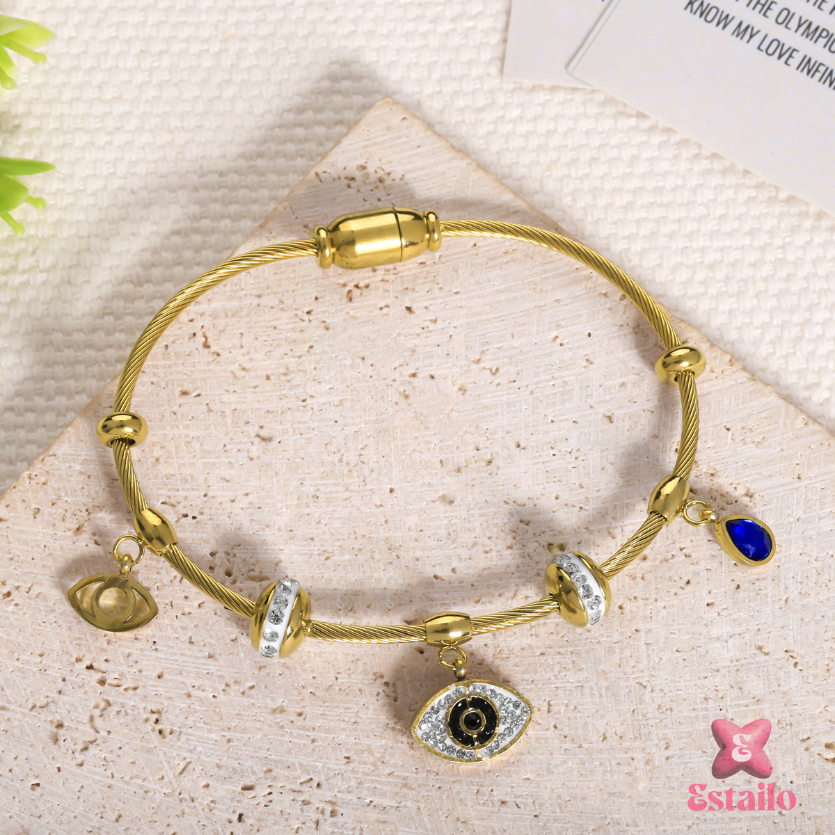 Evil Eye Charm Bracelet