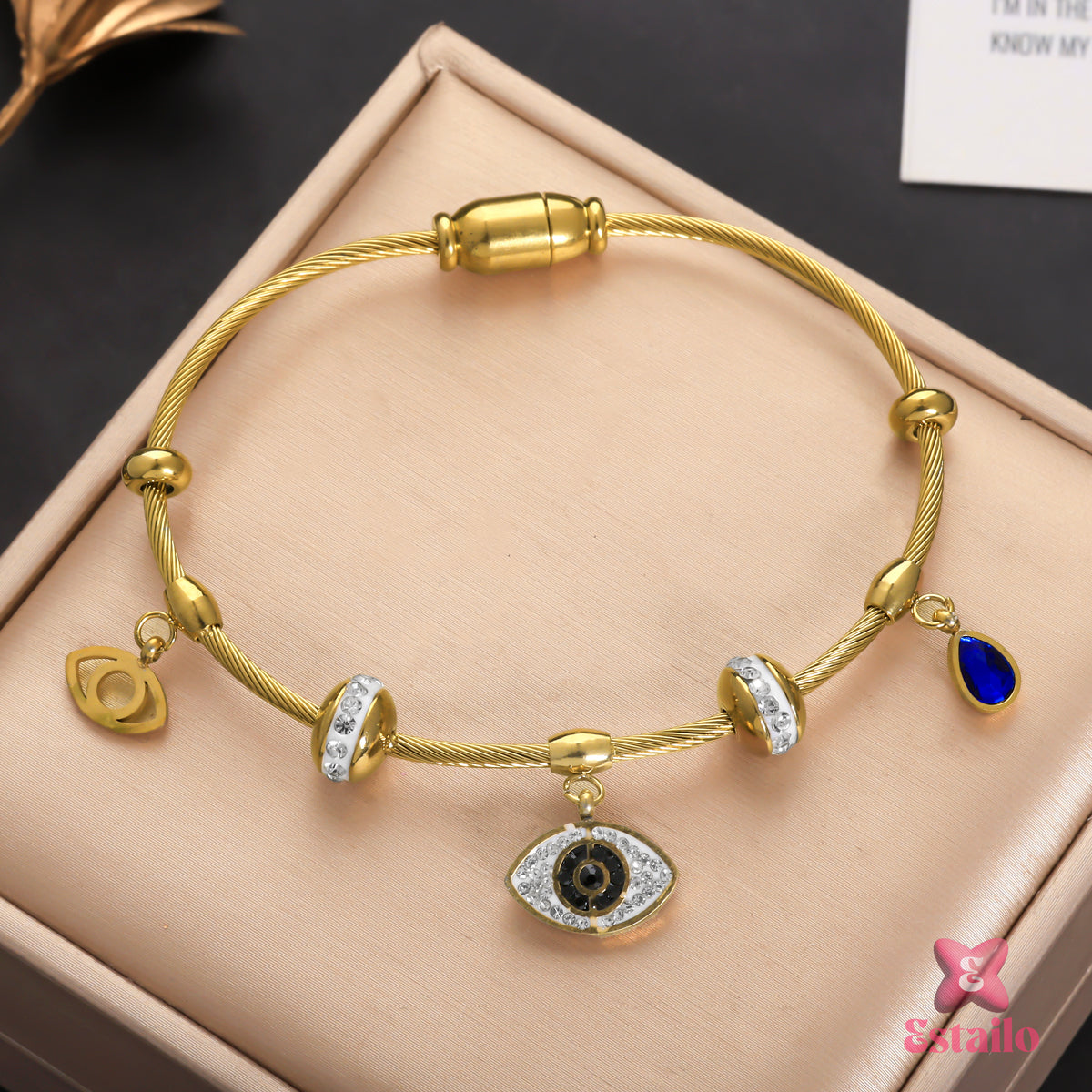 Evil Eye Charm Bracelet