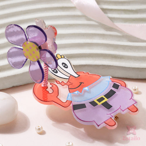 Mr. Krabs Garden Clip