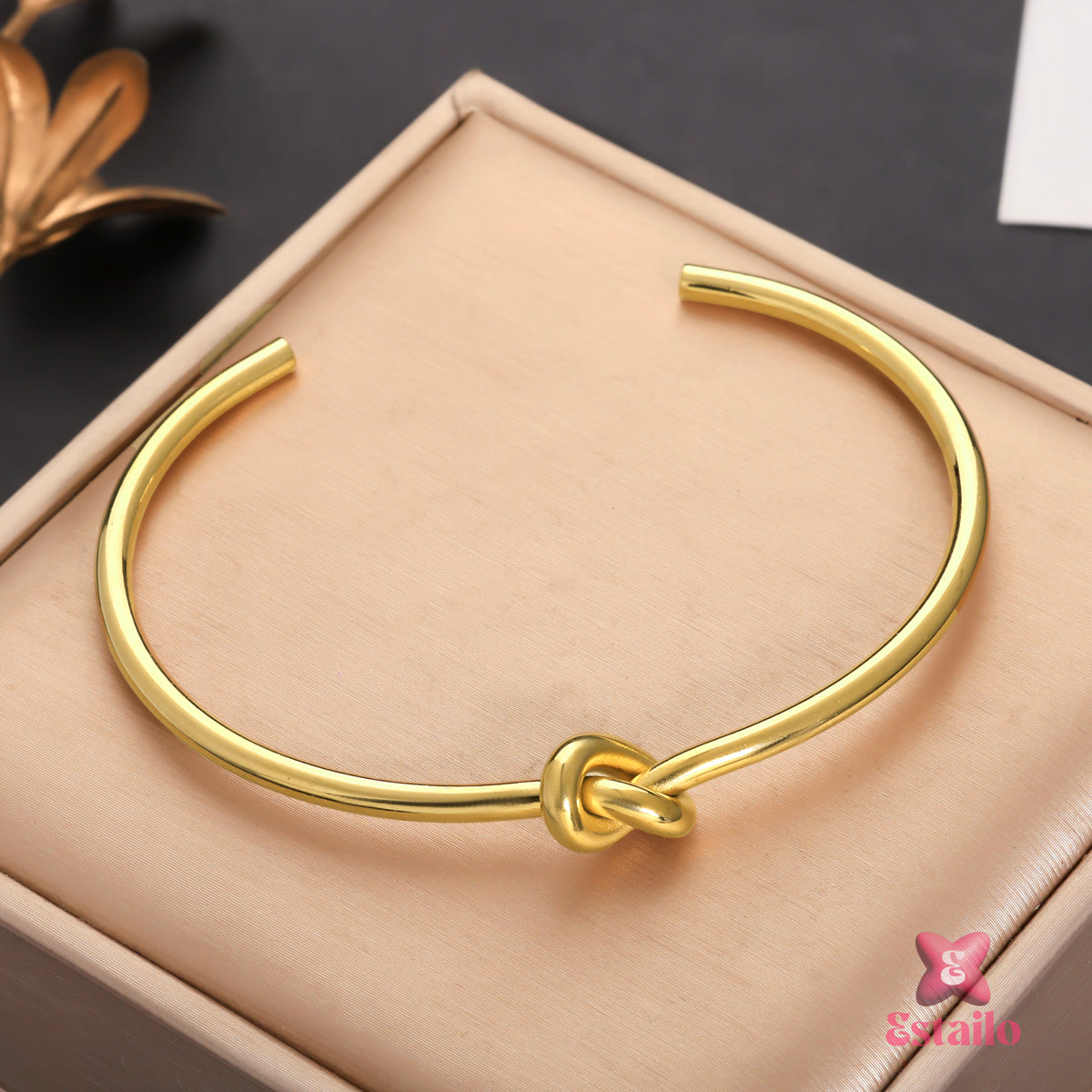 Knot of Love Cuff Bracelet