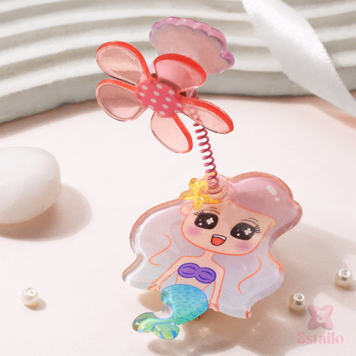 Happy Mermaid Hair Clip