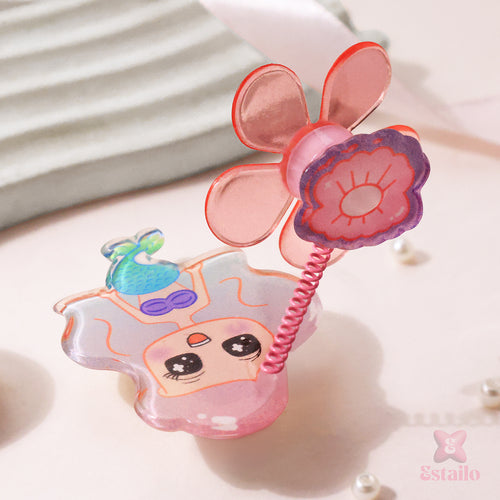 Happy Mermaid Hair Clip