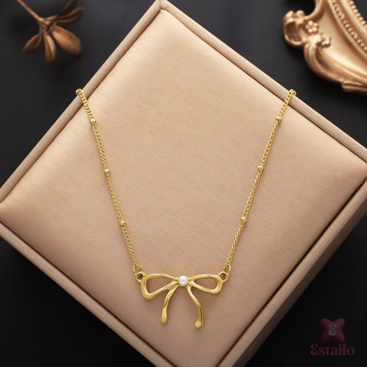 Bow Charmette Necklace