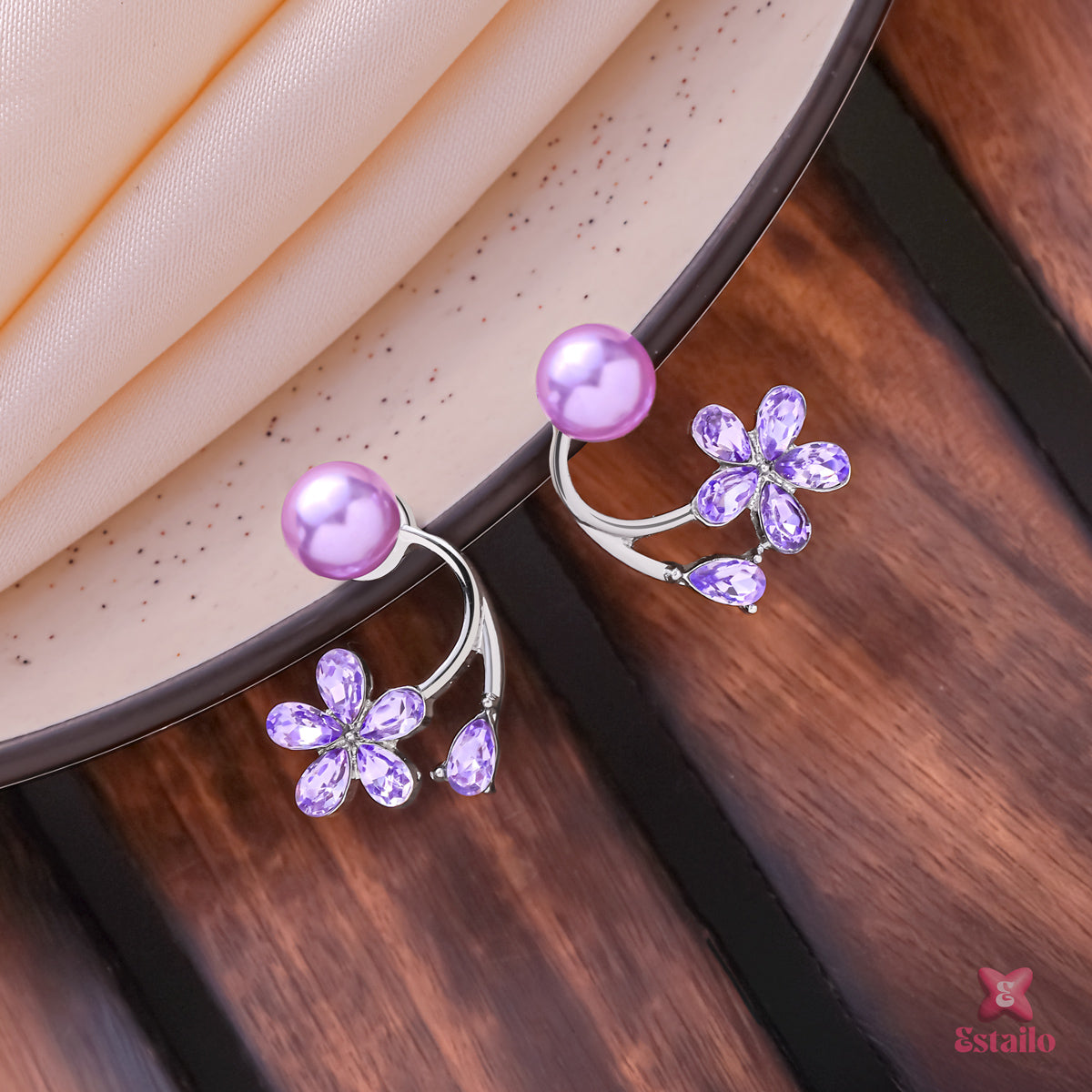 Royal Blossom Studs Earring