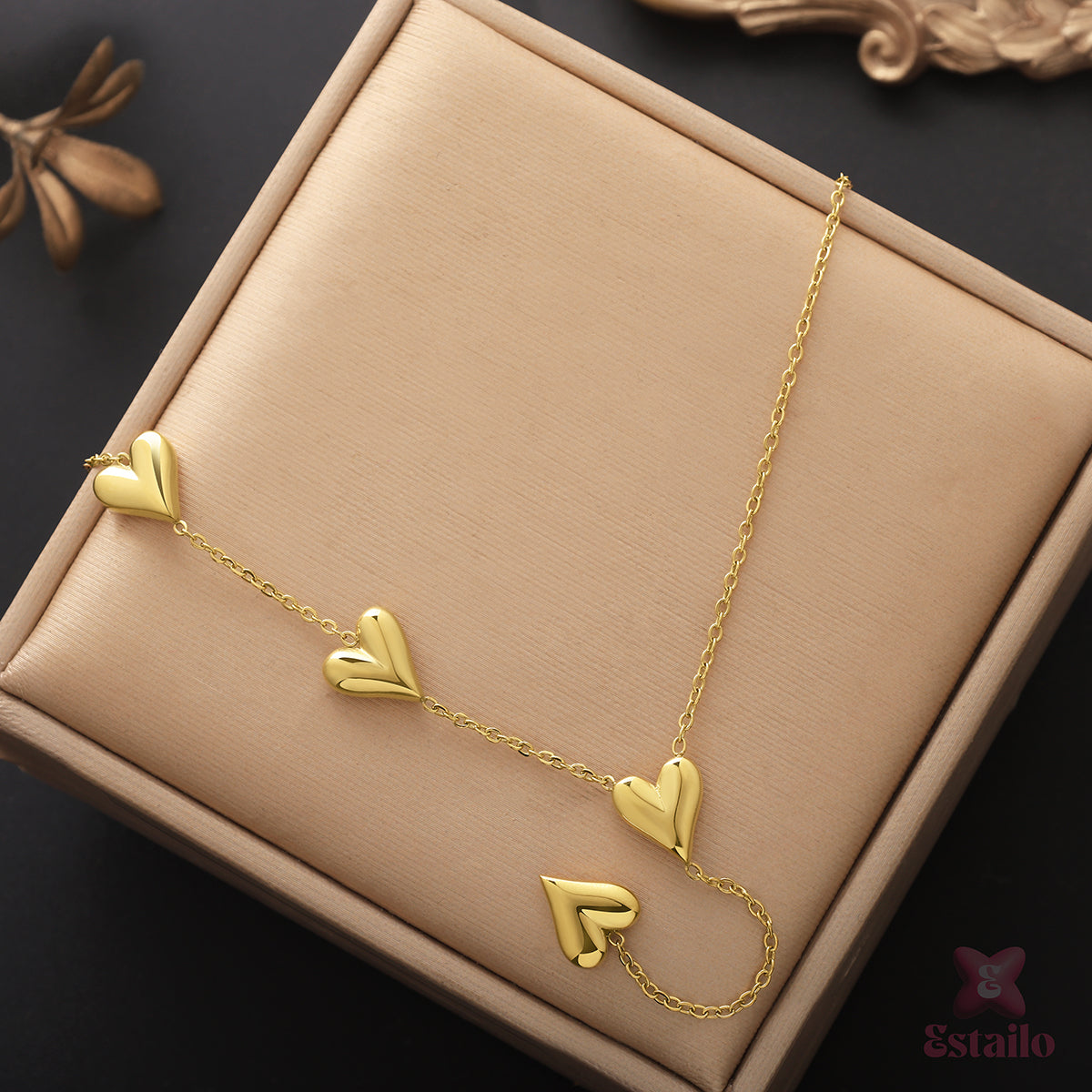 Heart Bliss Drop Necklace