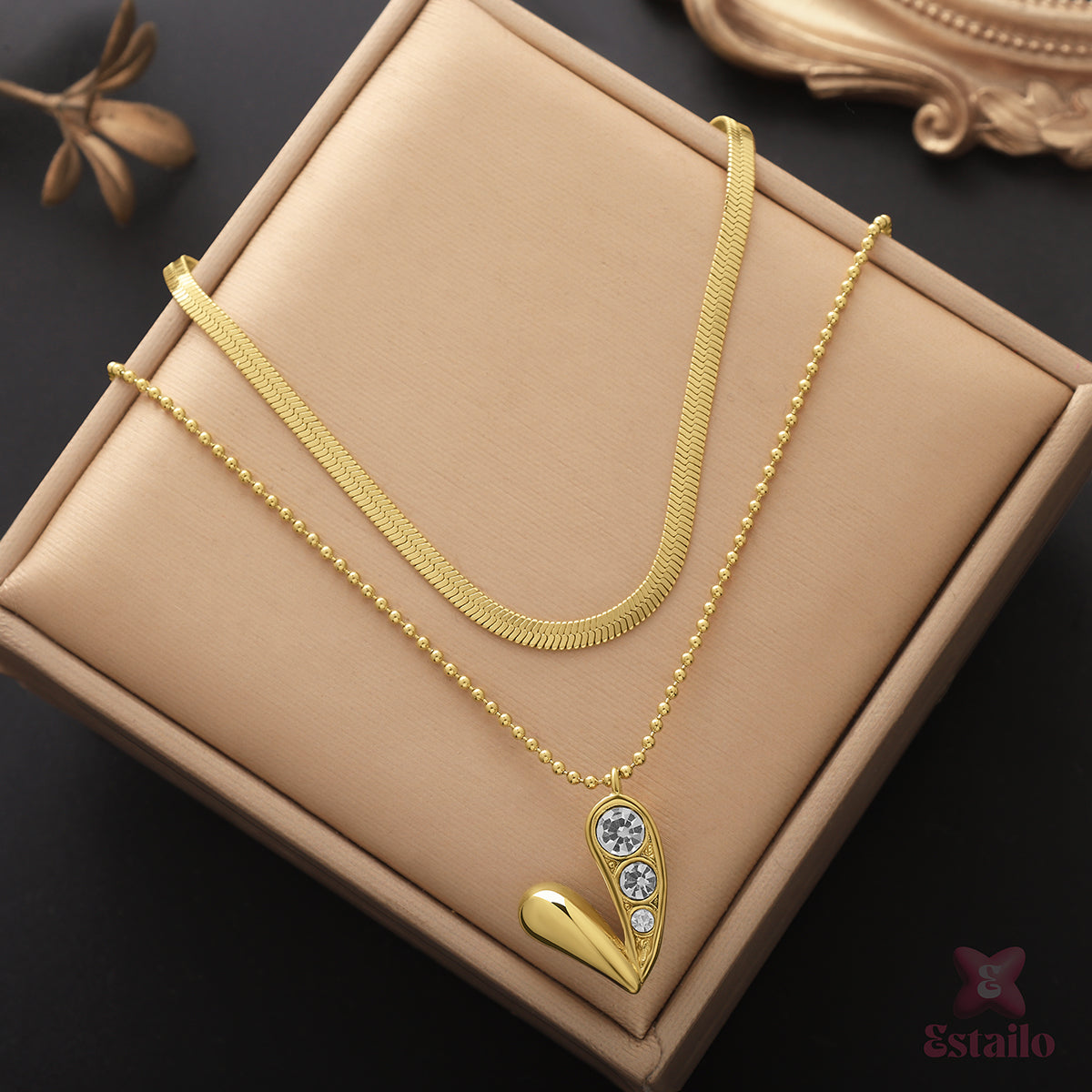 Golden Dream  Layered Necklace