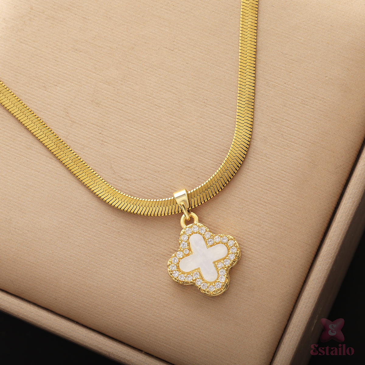 Golden Glow Chic Necklace(Worn in 2 way)