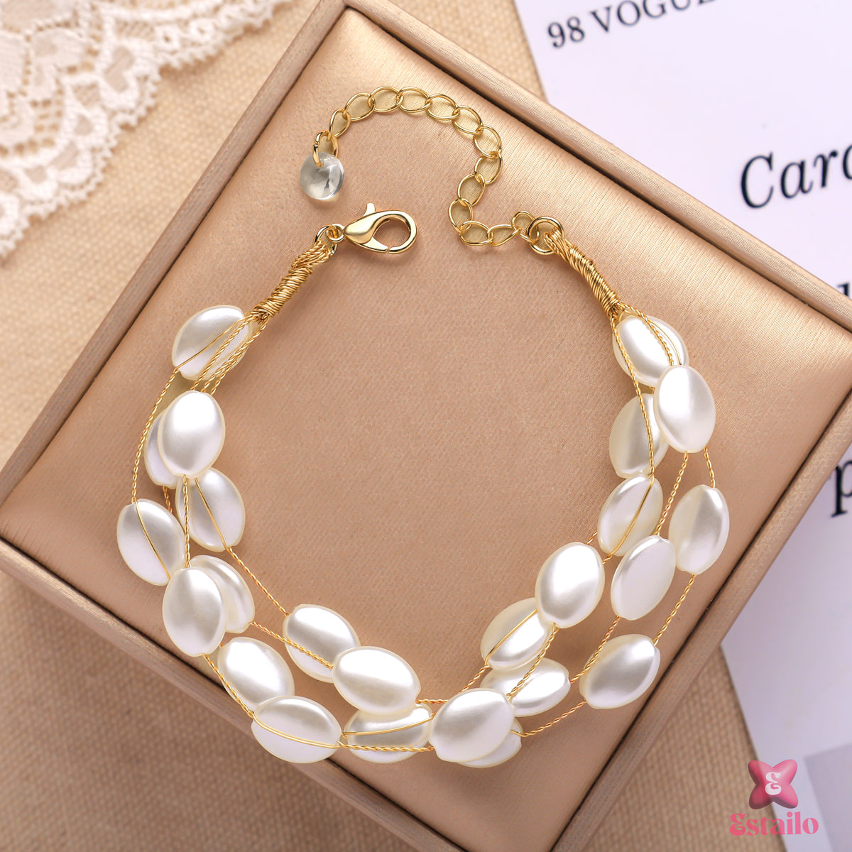 Pearl Swirl Bracelet