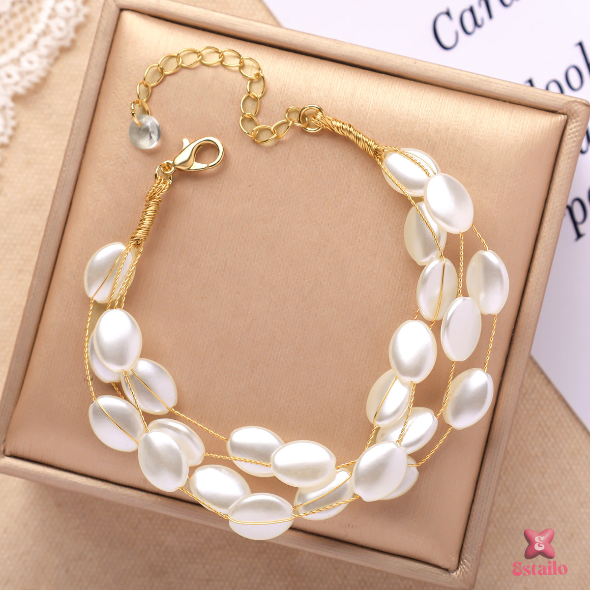Pearl Swirl Bracelet