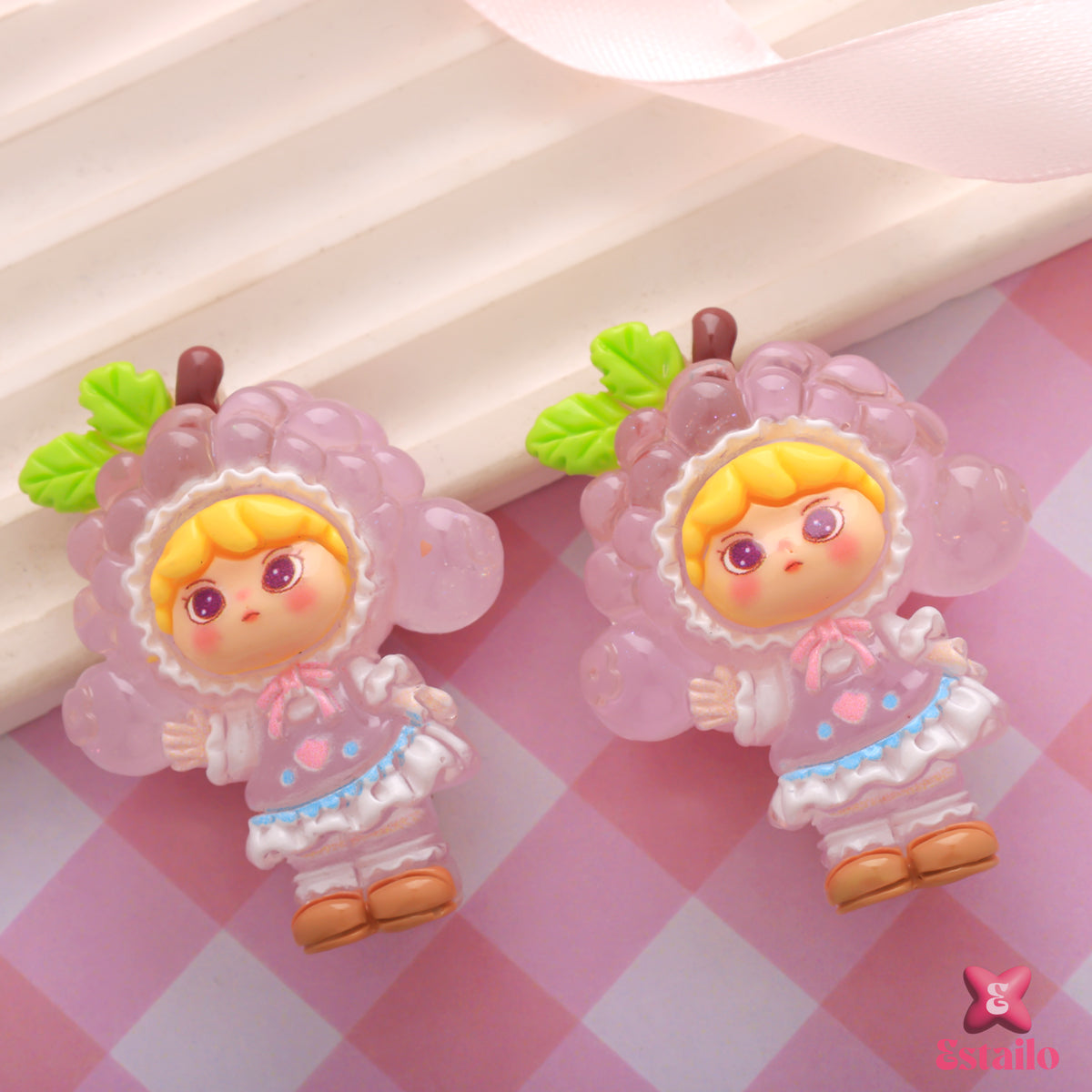 Grape Nanci Hair Clip