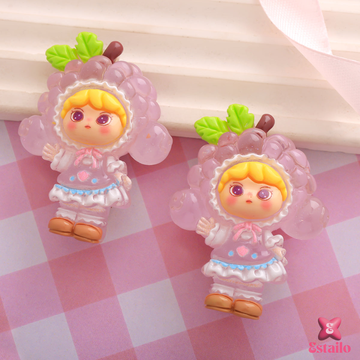 Grape Nanci Hair Clip