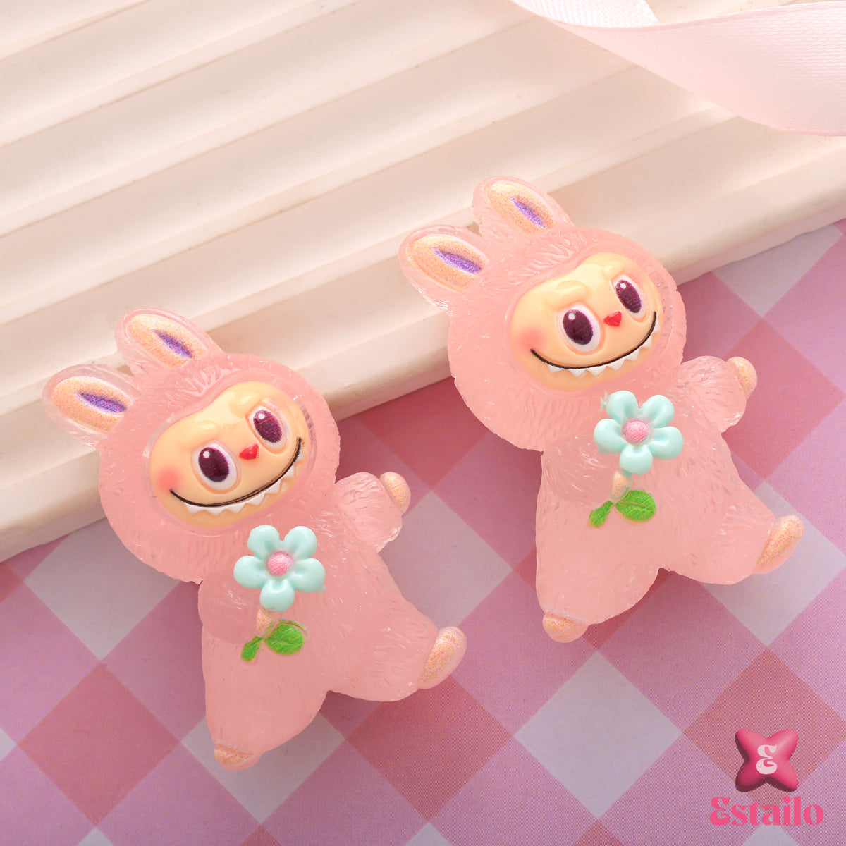 Pastel Cartoon Bloom Clip
