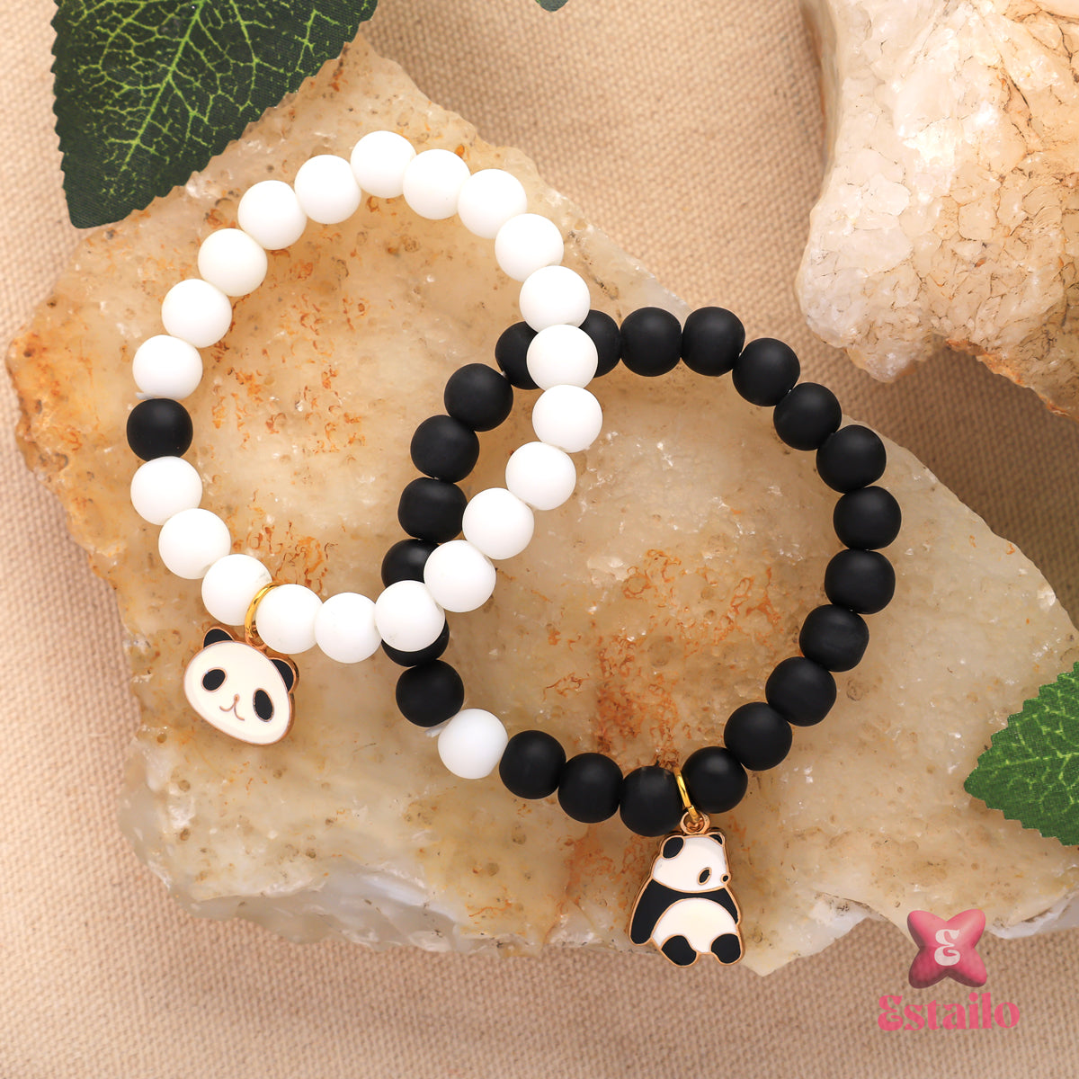 Panda & Pearl Bracelet