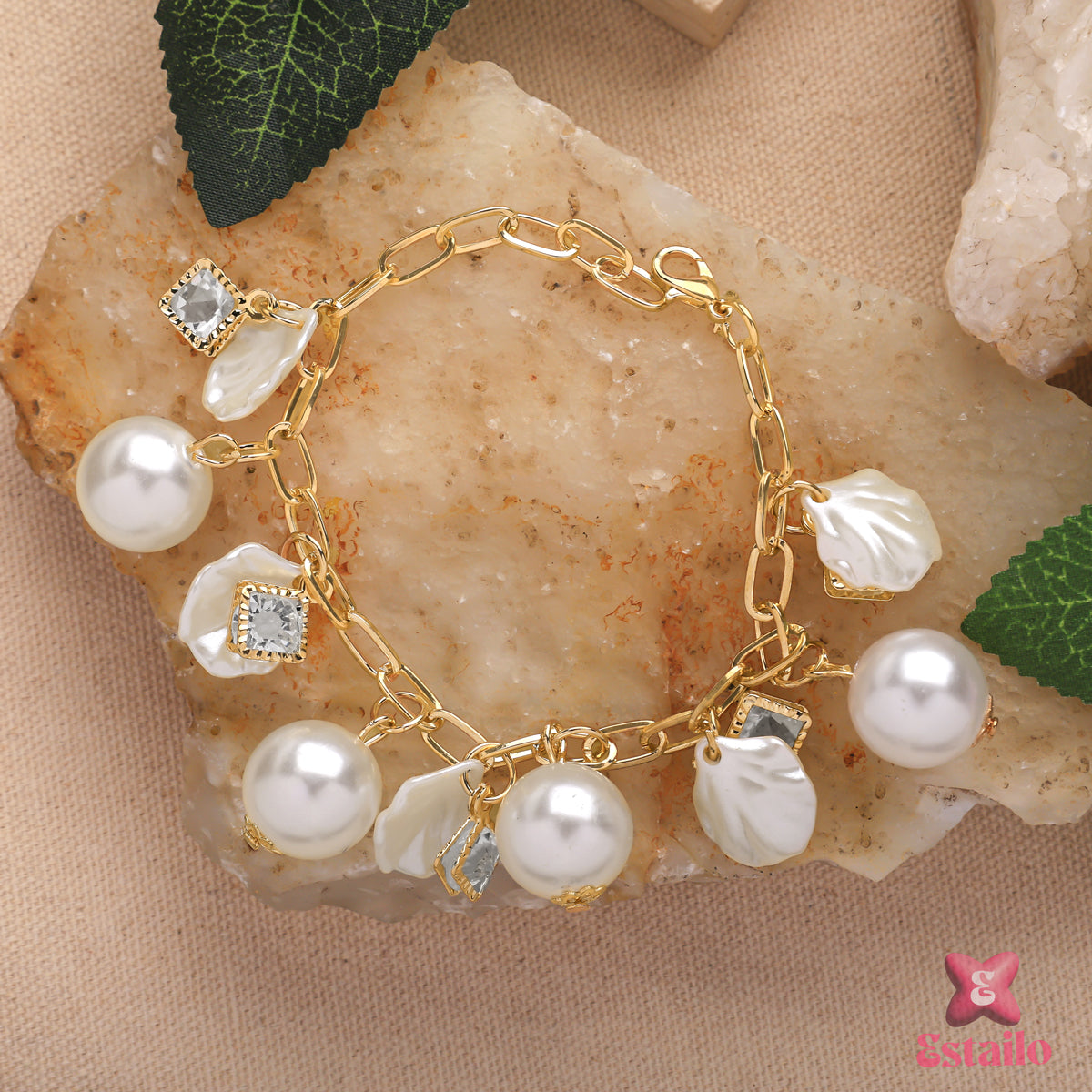 Gilded Oyster Bracelet