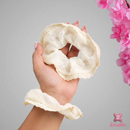 Plush Pixie Hair Scrunchies (Pack of 1)