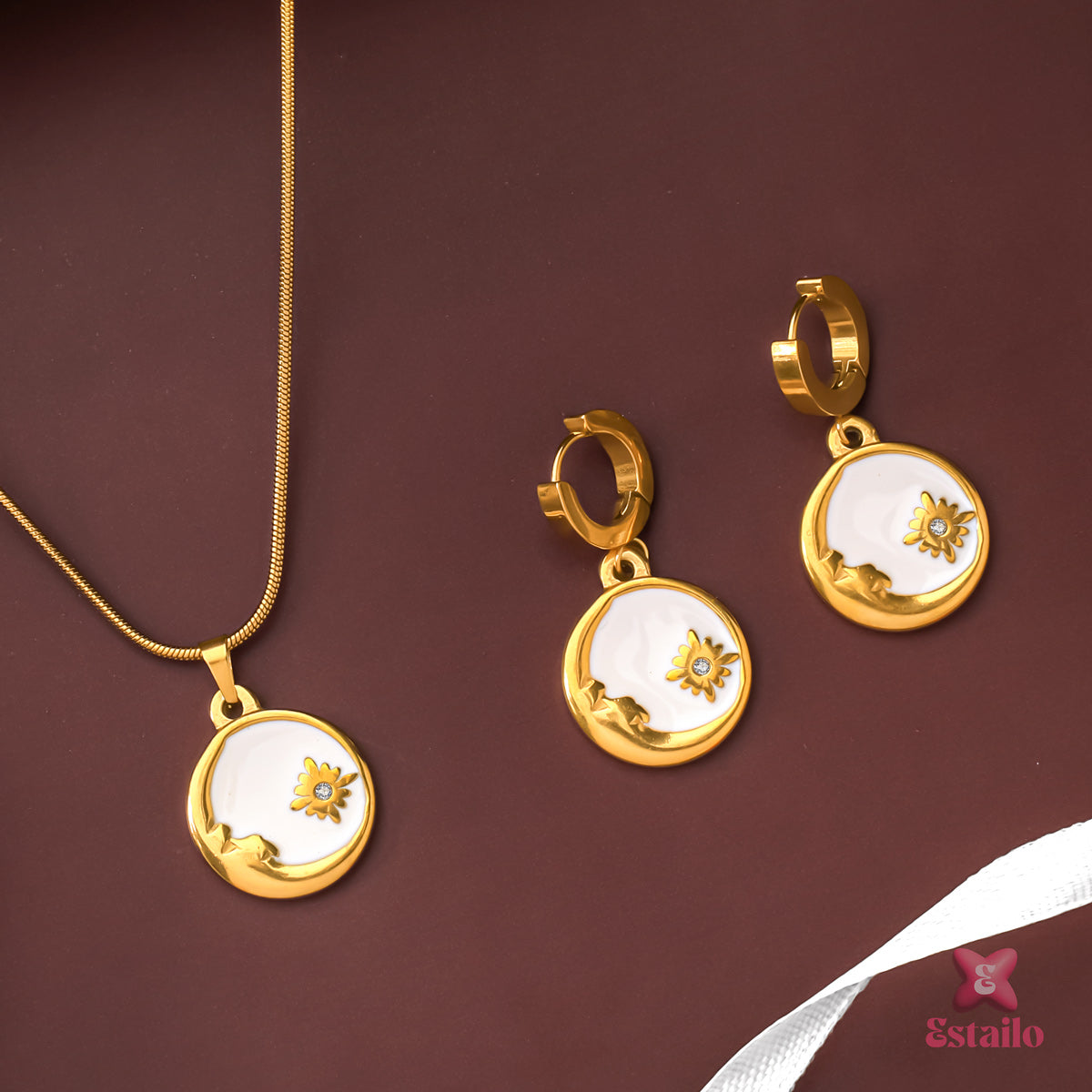 Golden Dawn Duo Necklace Set