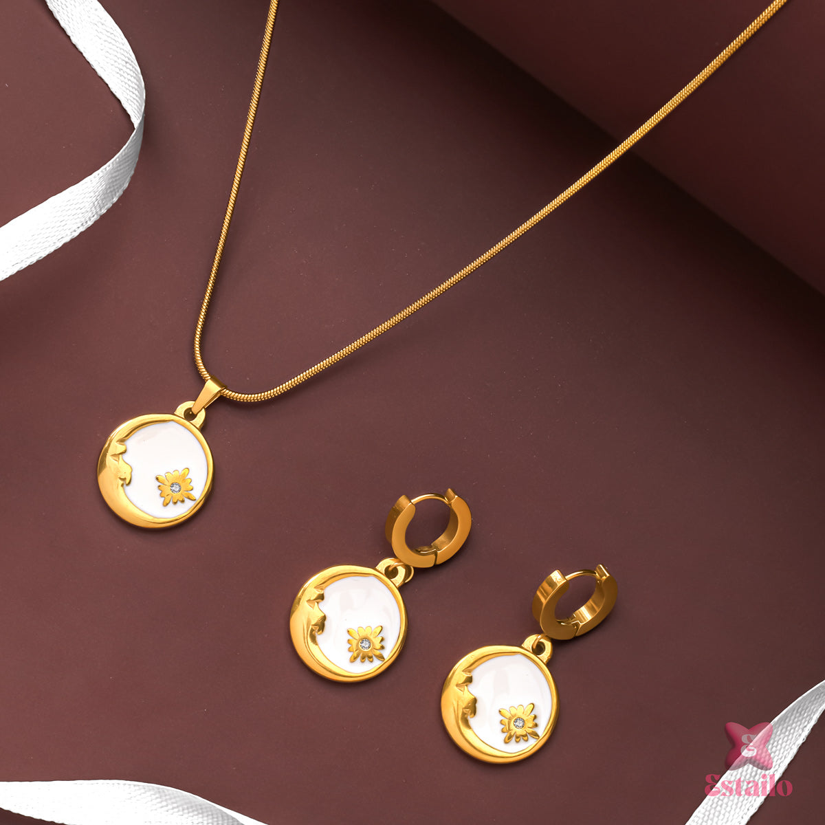 Golden Dawn Duo Necklace Set