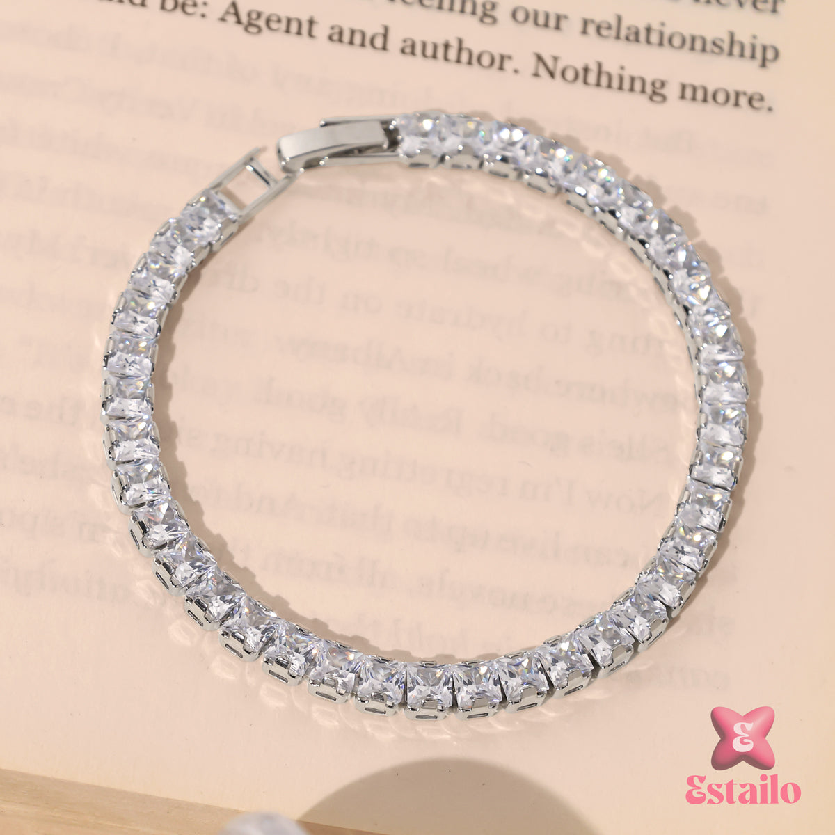 Crystal Line Bracelet