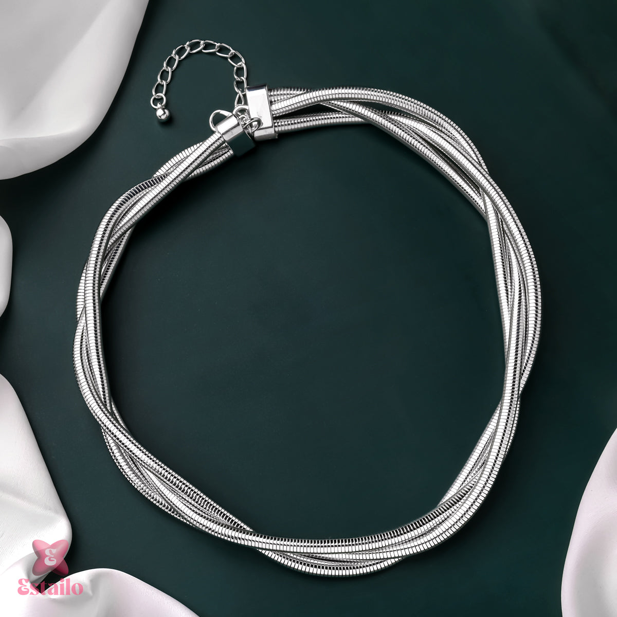 Silver Statement Necklace