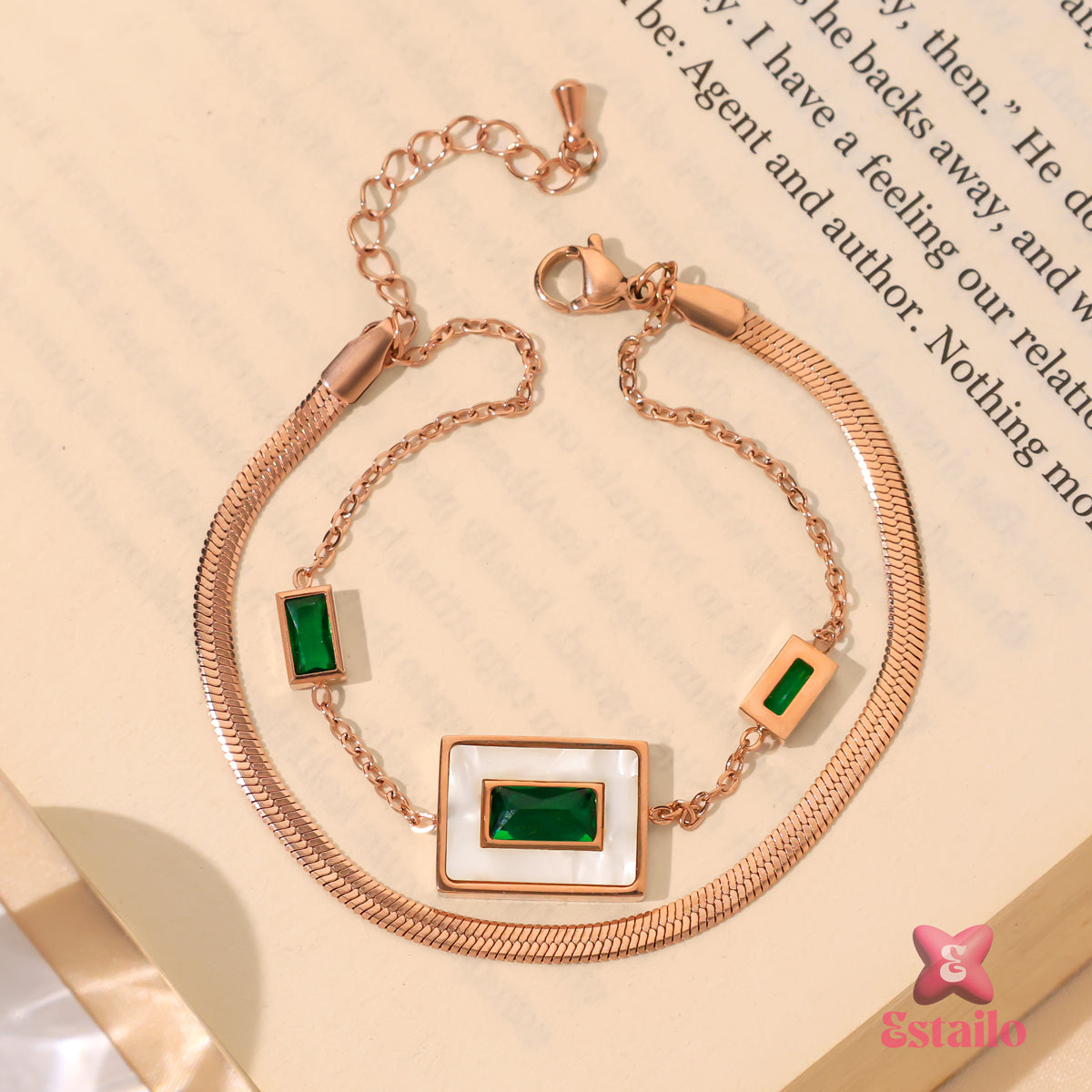 Enamel Radiance Bracelet