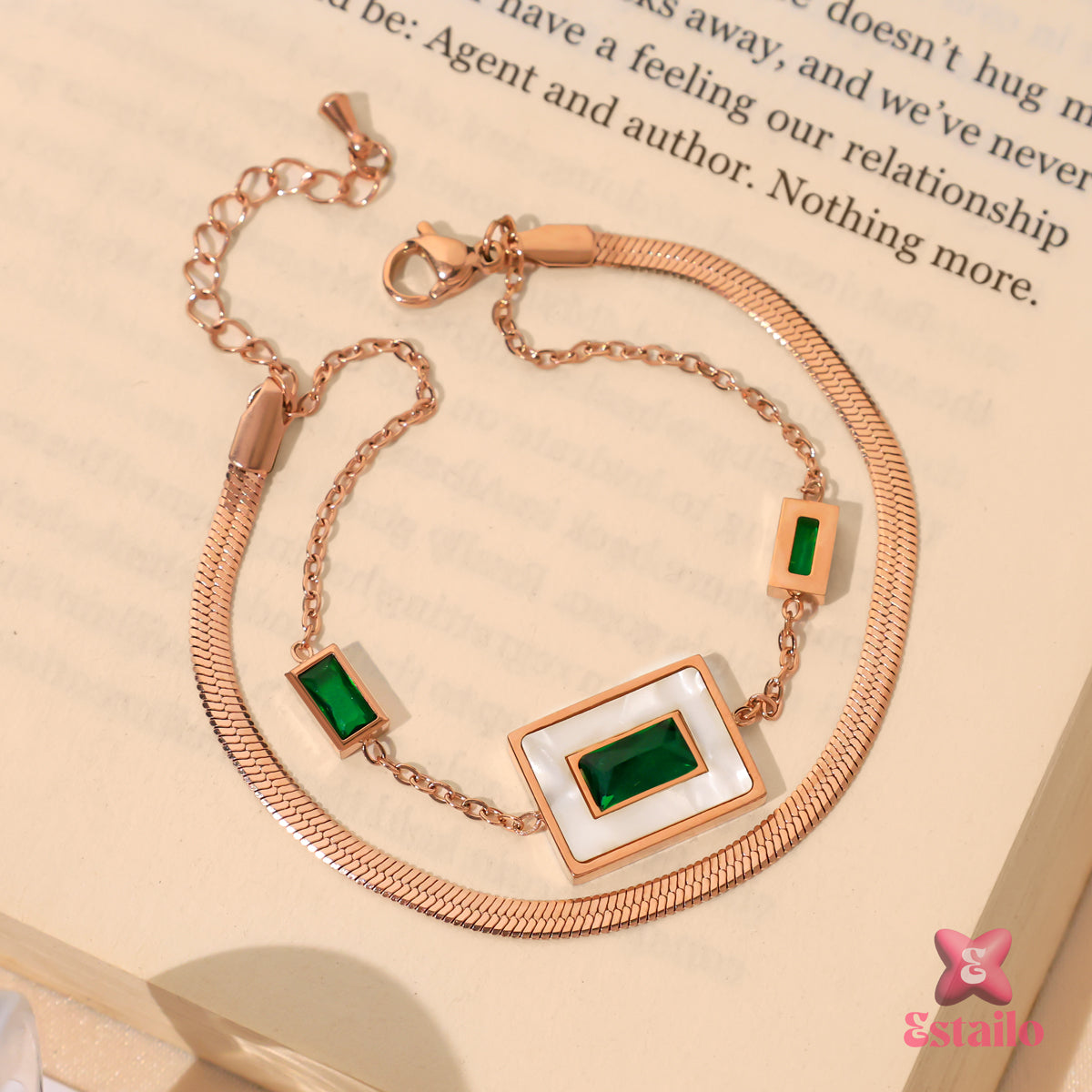 Enamel Radiance Bracelet