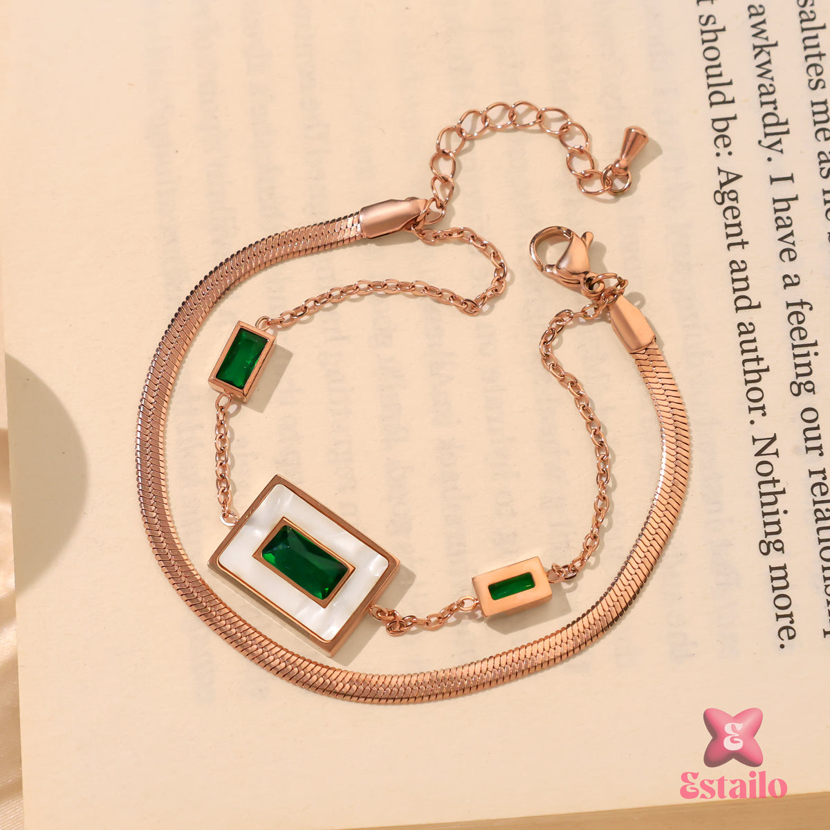 Enamel Radiance Bracelet