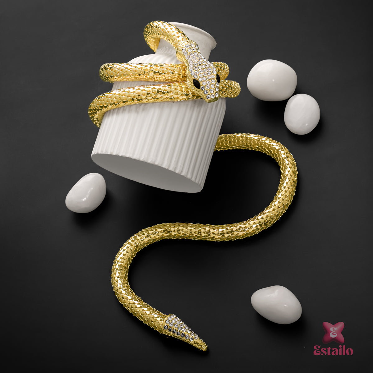 Cleopatra's Coil Necklace