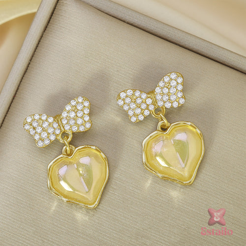 HeartGlow Pearl studs