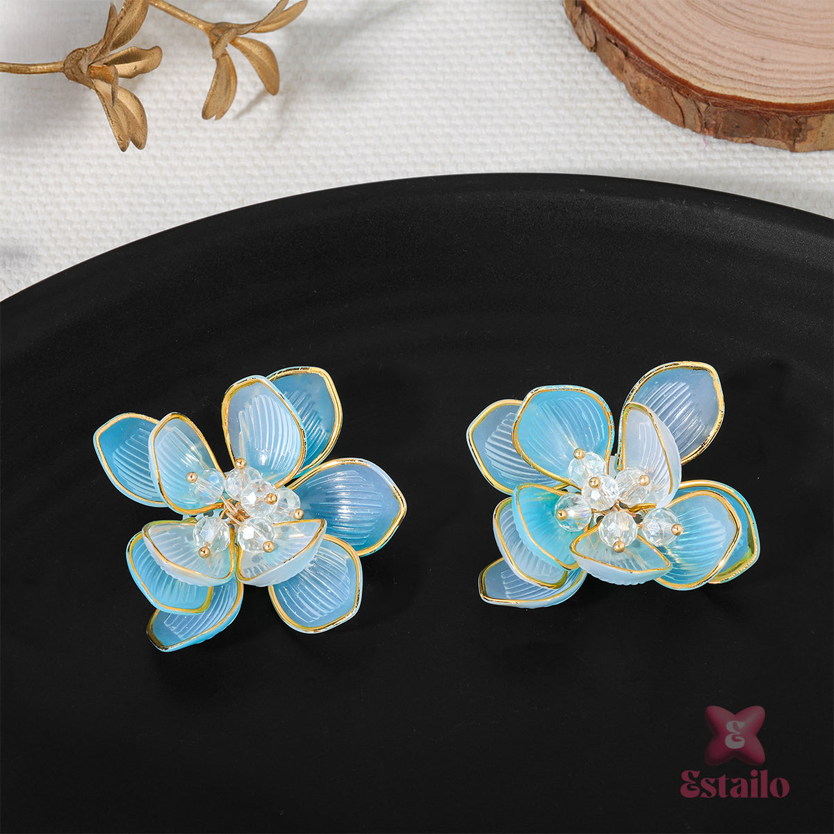 Floral Mist Earring